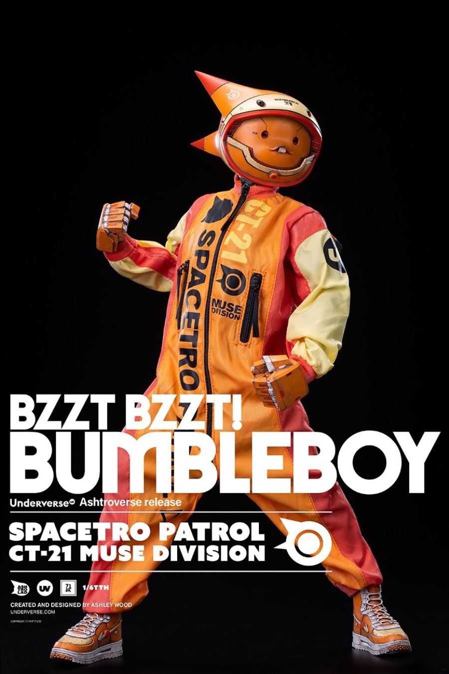 ASHTROVERSE series - SPACETRO PATROL/Space Little A Man Patrol Team 1/6