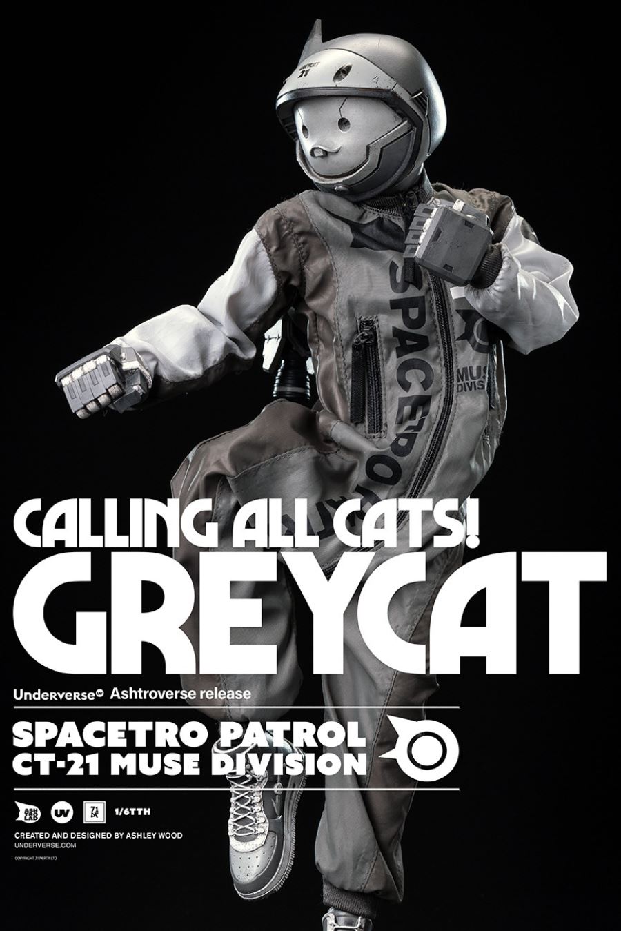 ASHTROVERSE series - SPACETRO PATROL/Space Little A Man Patrol Team 1/6