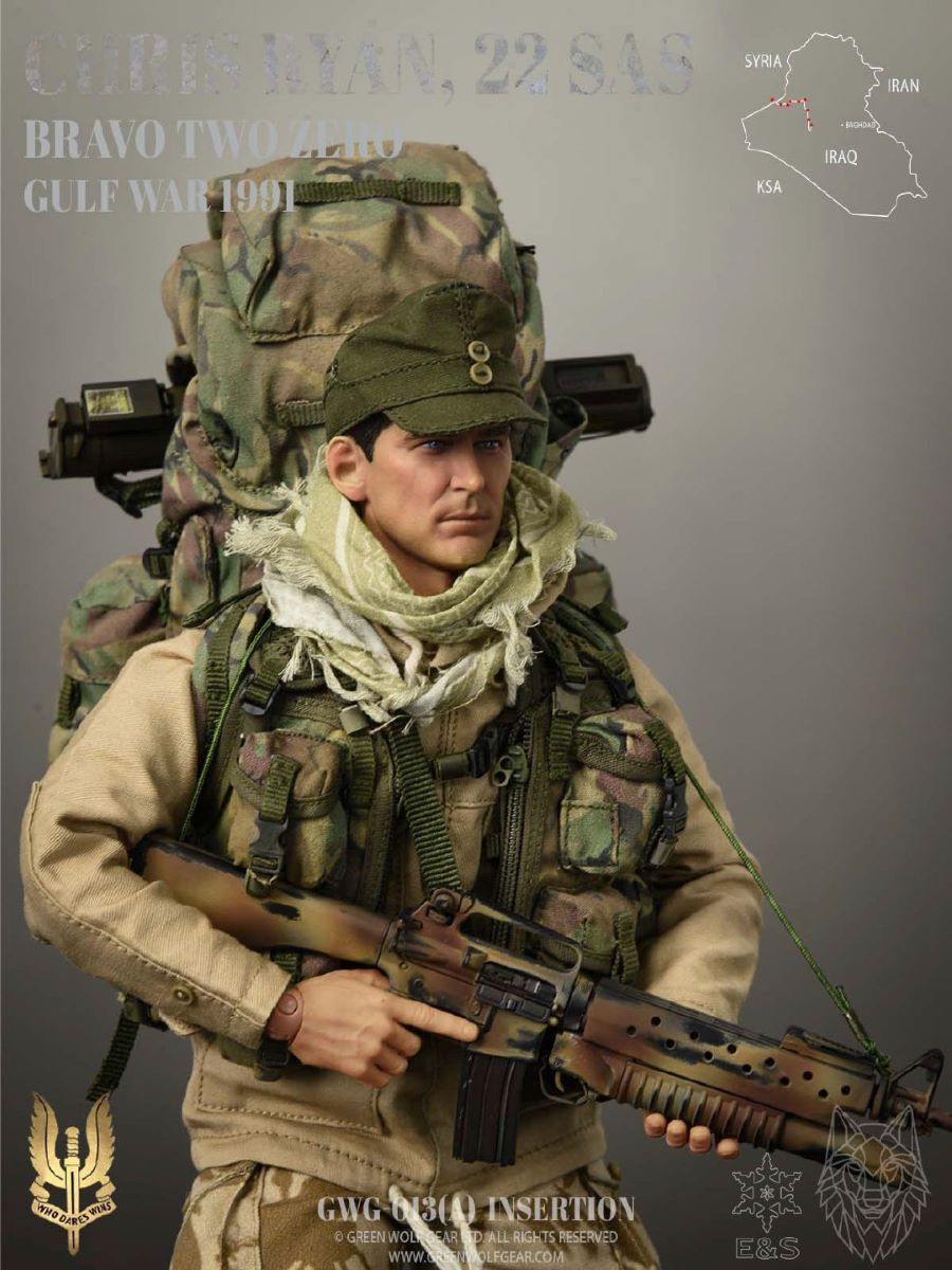 SAS Bravo Two Zero team - Chris Ryan 1/6