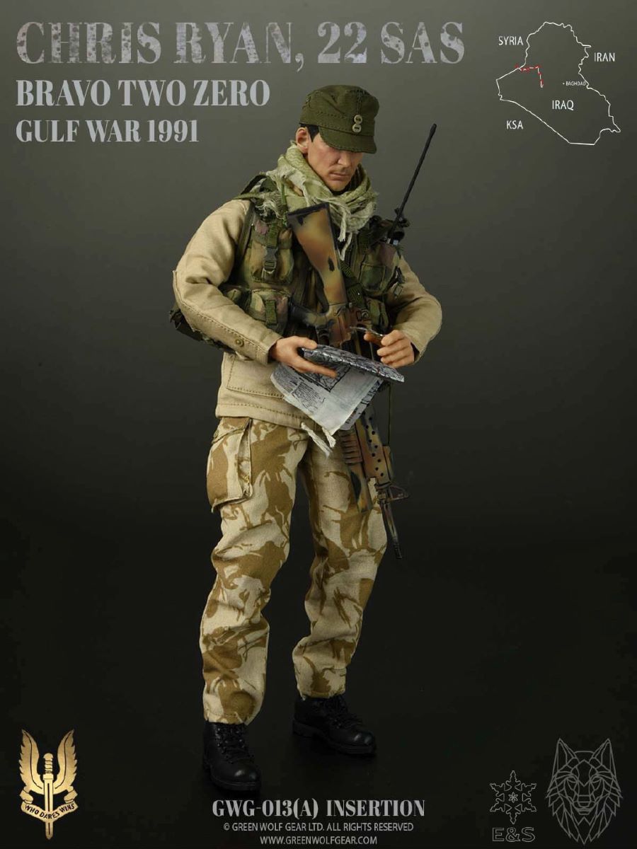 SAS Bravo Two Zero team - Chris Ryan 1/6