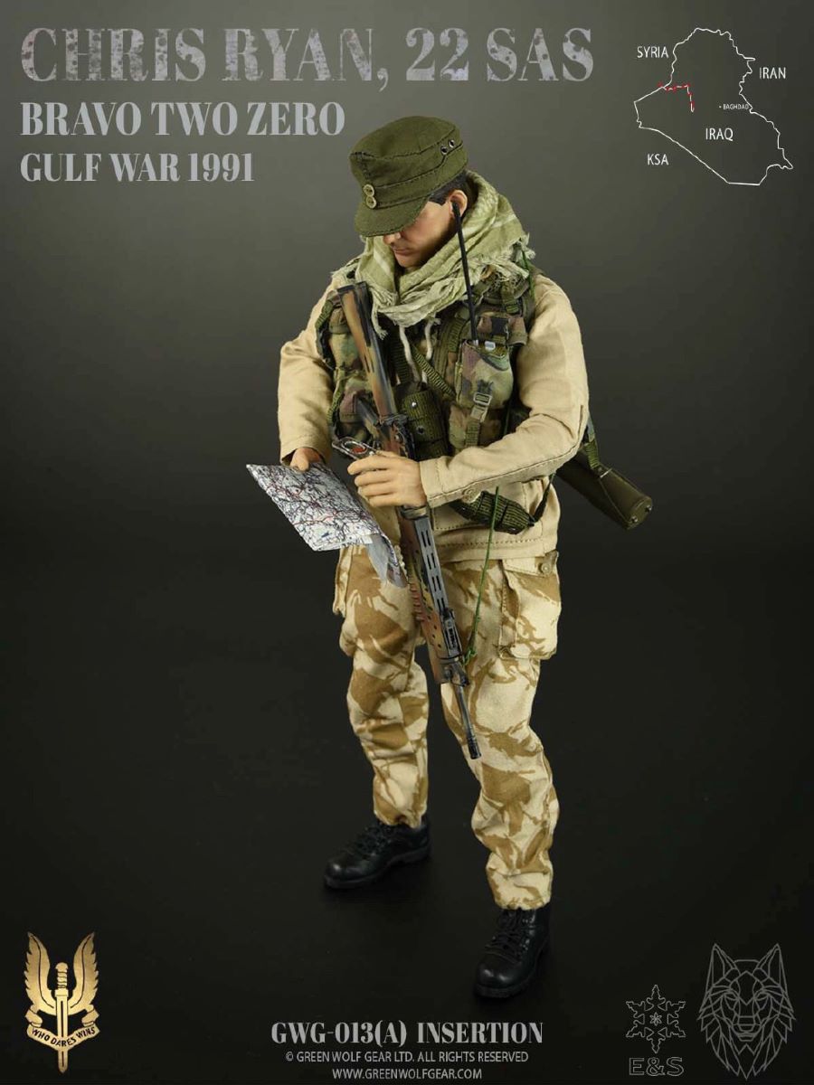 SAS Bravo Two Zero team - Chris Ryan 1/6