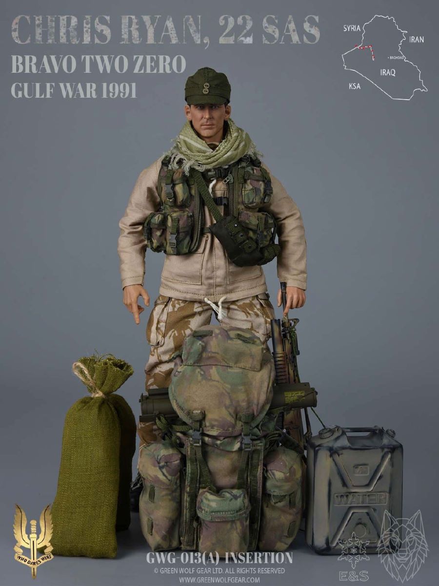 SAS Bravo Two Zero team - Chris Ryan 1/6