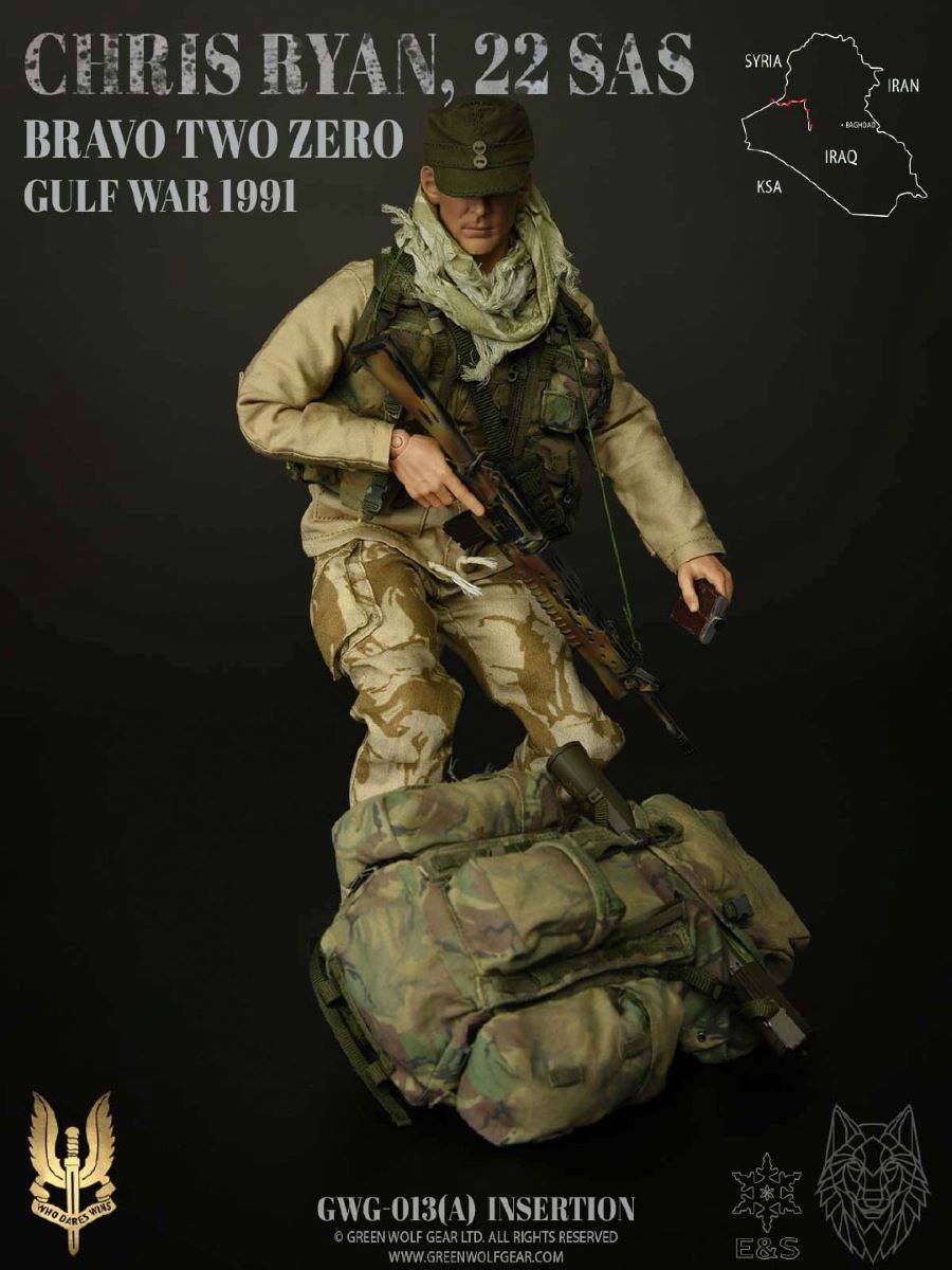 SAS Bravo Two Zero team - Chris Ryan 1/6