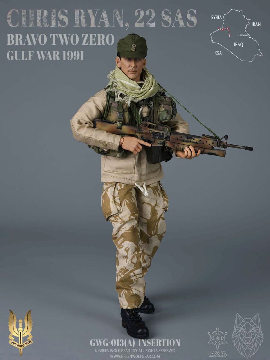 SAS Bravo Two Zero team - Chris Ryan 1/6