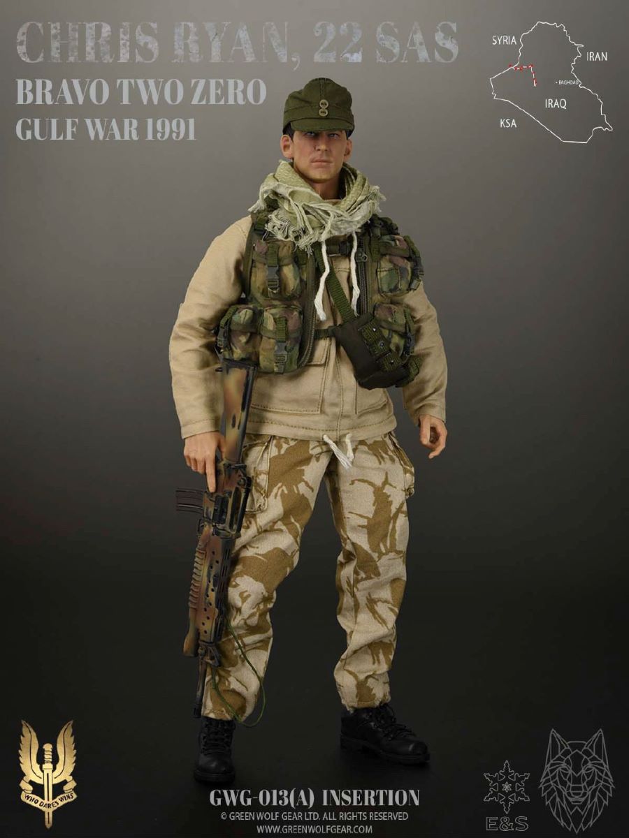 SAS Bravo Two Zero team - Chris Ryan 1/6