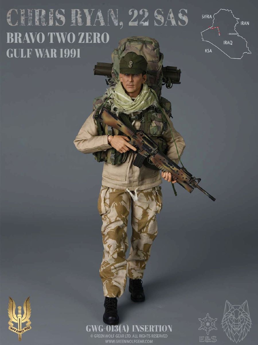 SAS Bravo Two Zero team - Chris Ryan 1/6