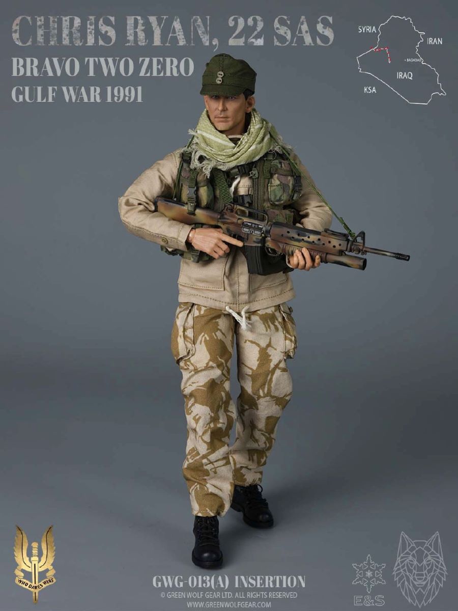 SAS Bravo Two Zero team - Chris Ryan 1/6