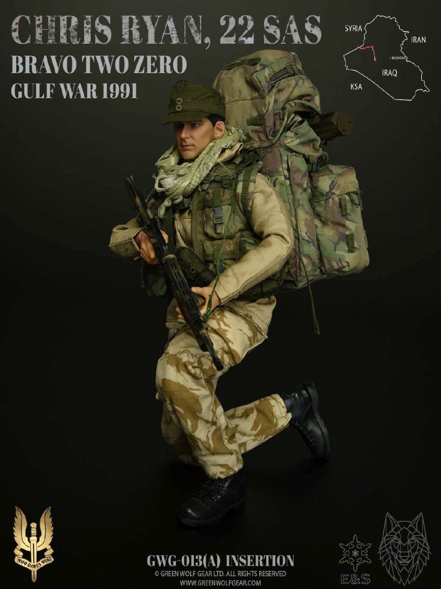 SAS Bravo Two Zero team - Chris Ryan 1/6