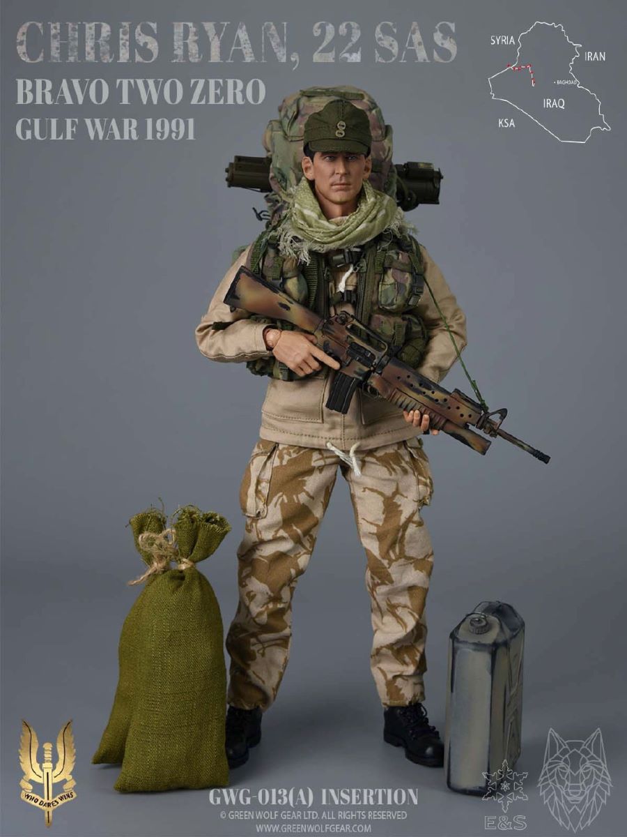 SAS Bravo Two Zero team - Chris Ryan 1/6