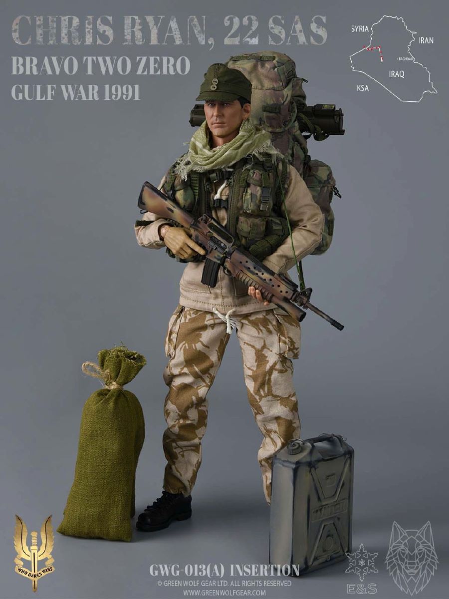 SAS Bravo Two Zero team - Chris Ryan 1/6