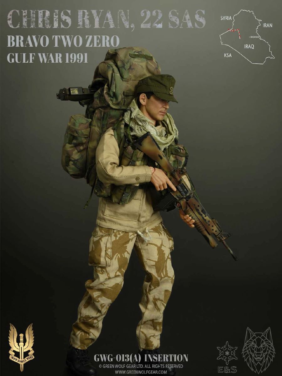 SAS Bravo Two Zero team - Chris Ryan 1/6