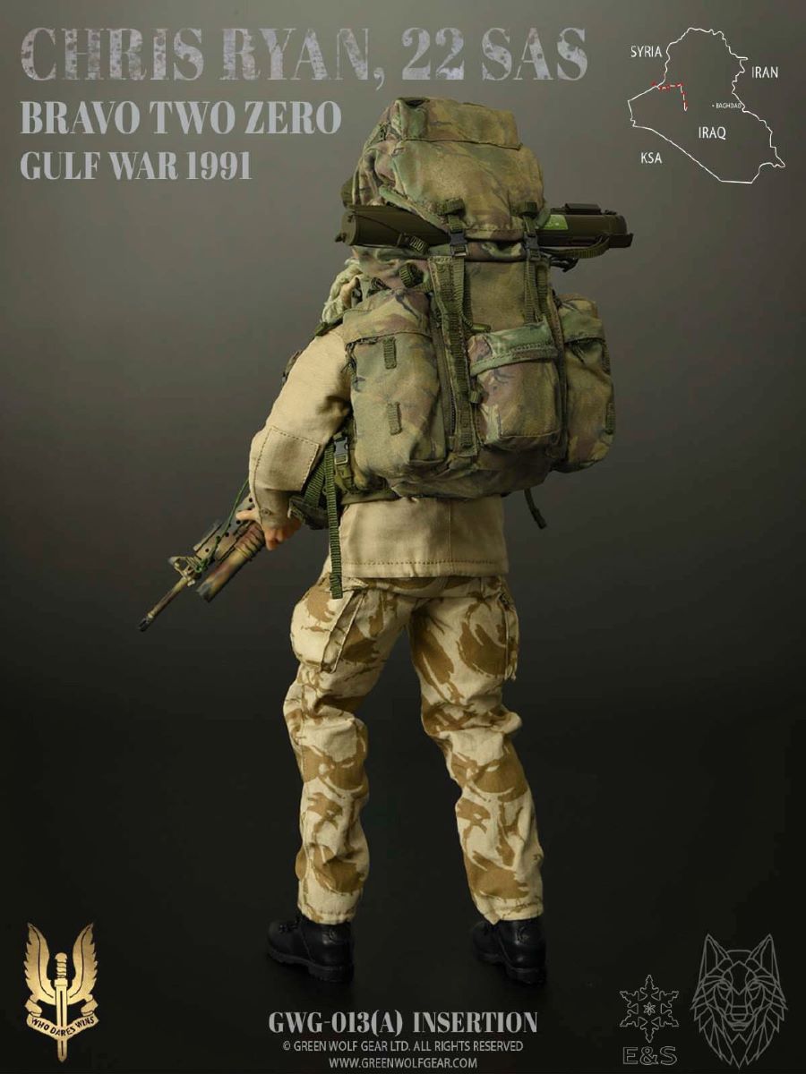 SAS Bravo Two Zero team - Chris Ryan 1/6