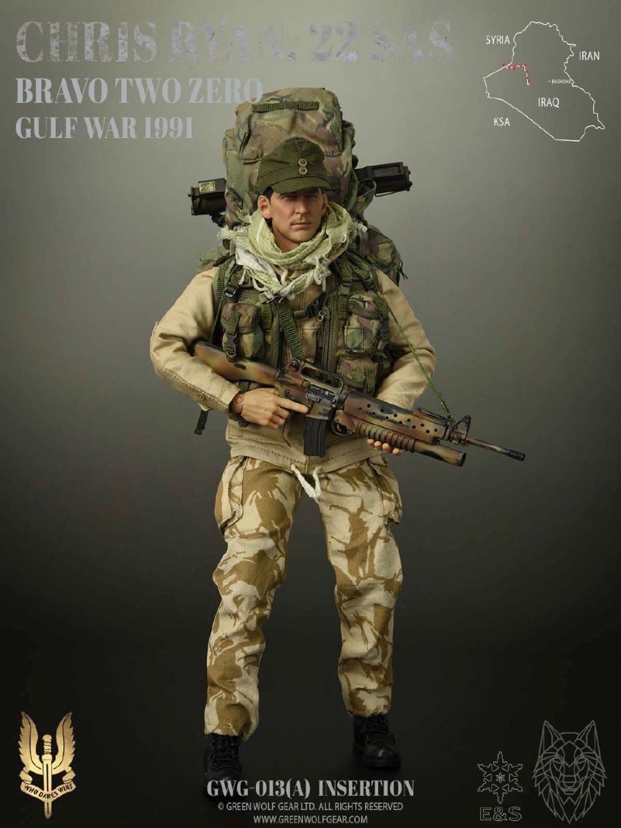 SAS Bravo Two Zero team - Chris Ryan 1/6