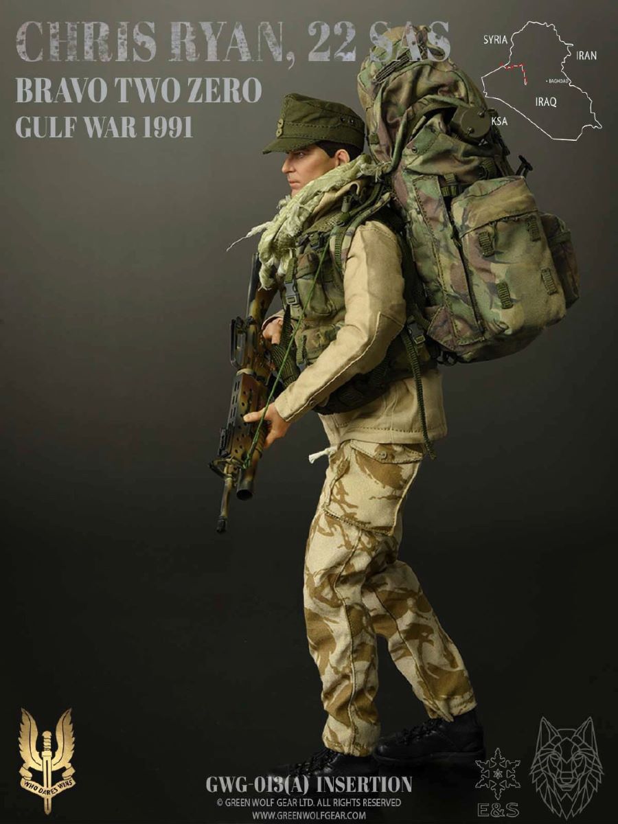 SAS Bravo Two Zero team - Chris Ryan 1/6