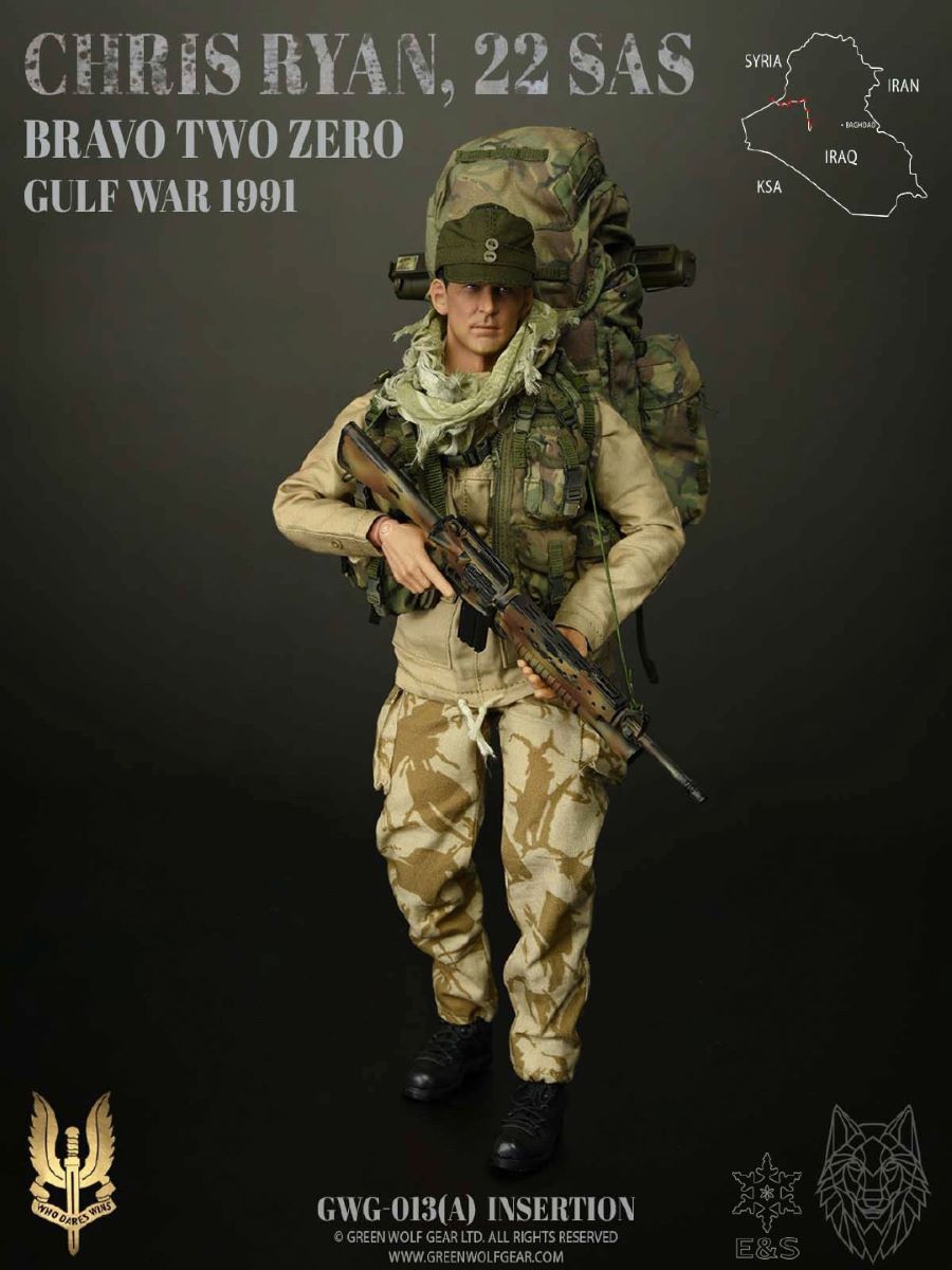 SAS Bravo Two Zero team - Chris Ryan 1/6