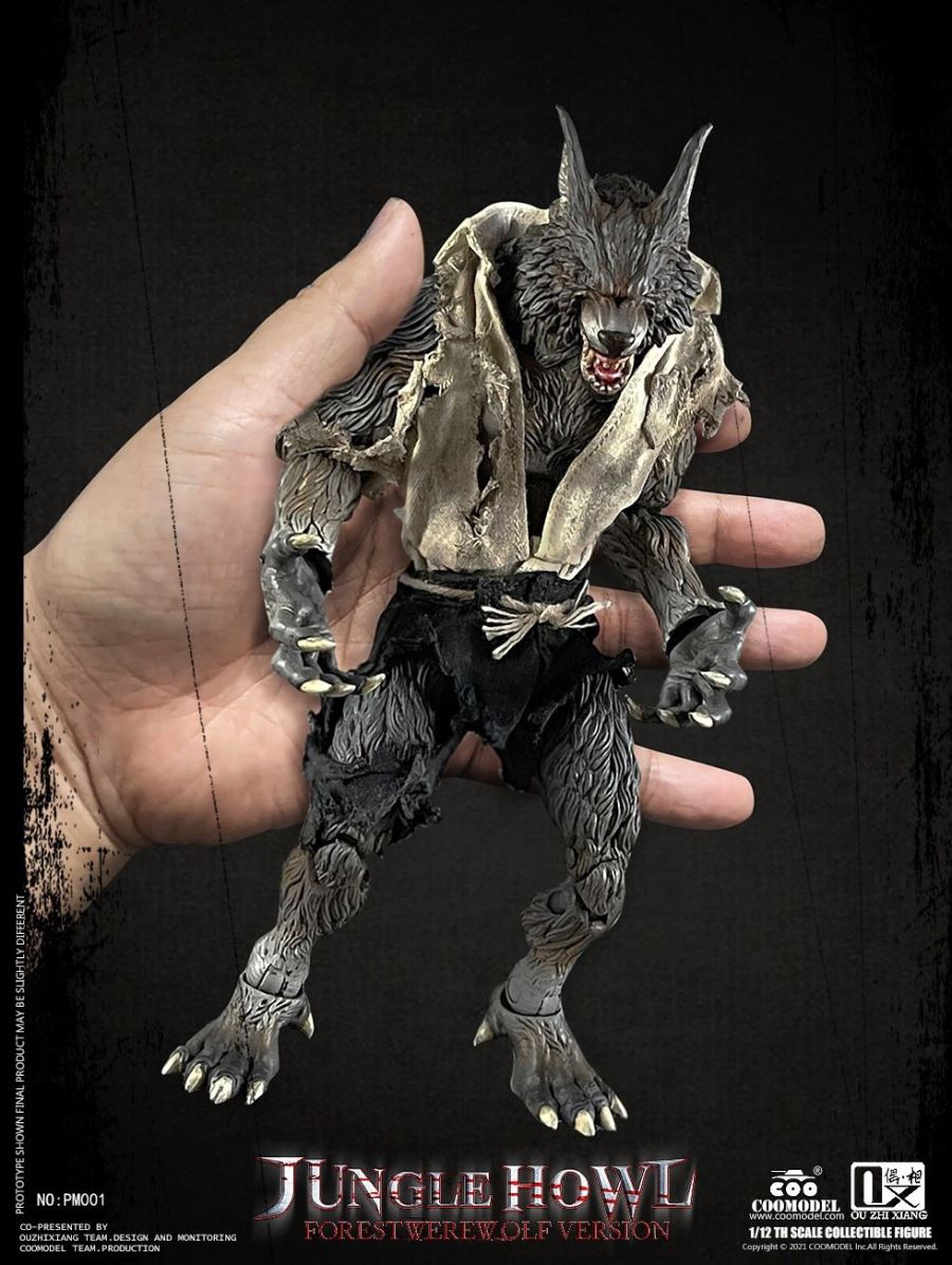 Palmtop Monsters Werewolf PM001,PM002,PM003,PM004 1/12