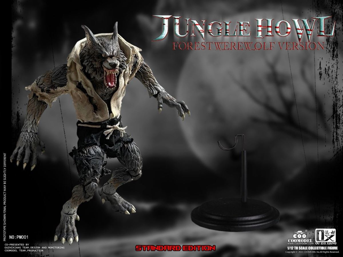 Palmtop Monsters Werewolf PM001,PM002,PM003,PM004 1/12
