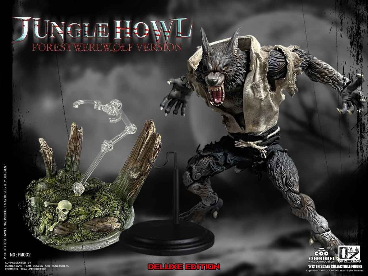 Palmtop Monsters Werewolf PM001,PM002,PM003,PM004 1/12