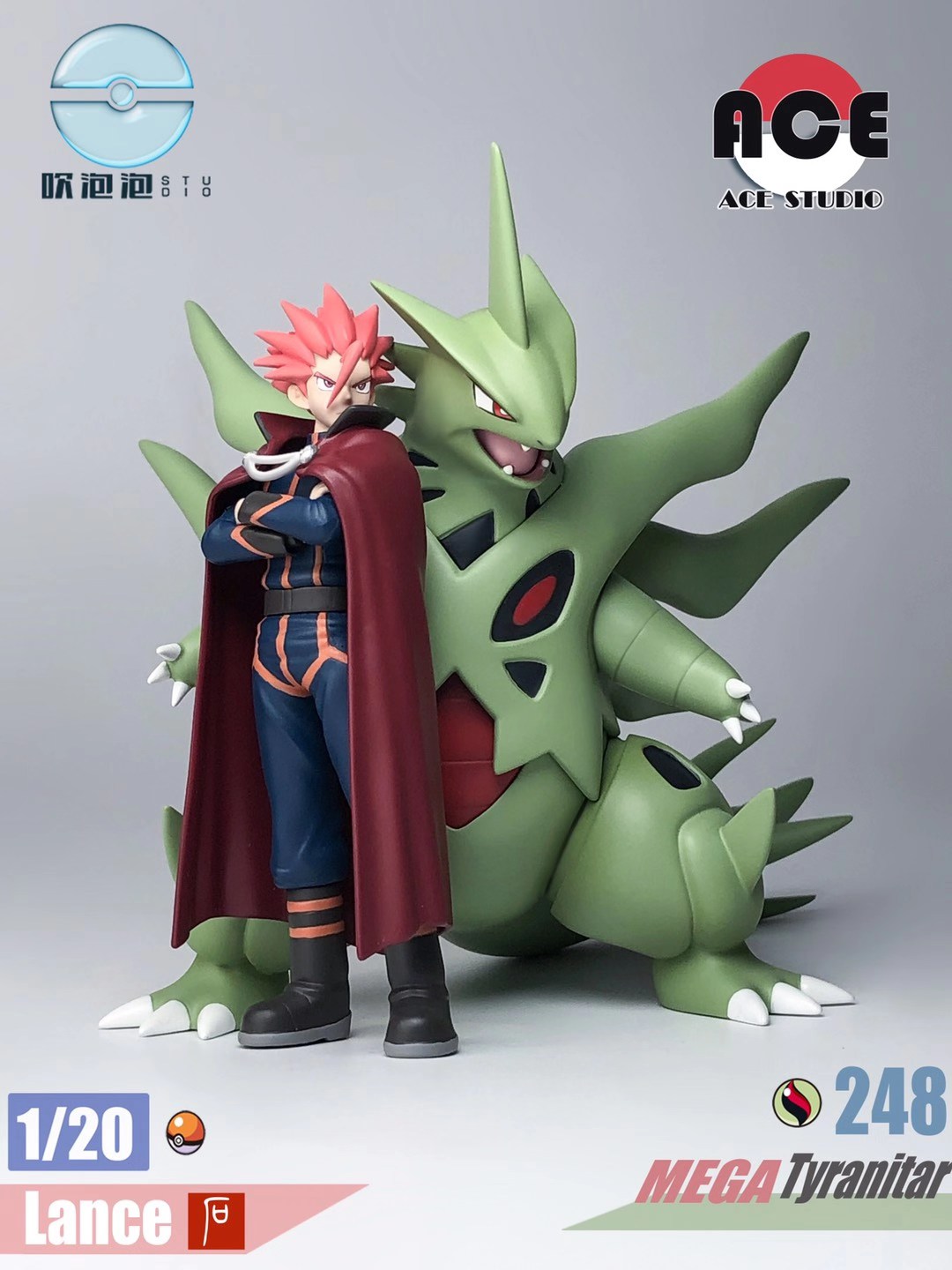 Mega Tyranitar & Lance - Pokemon