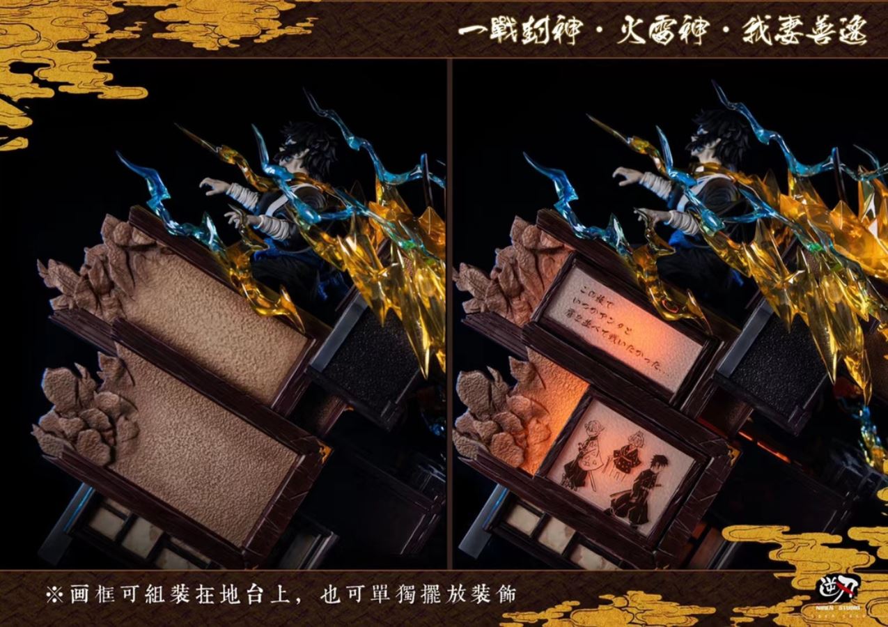 Zenitsu vs Kaigaku – Demon Slayer