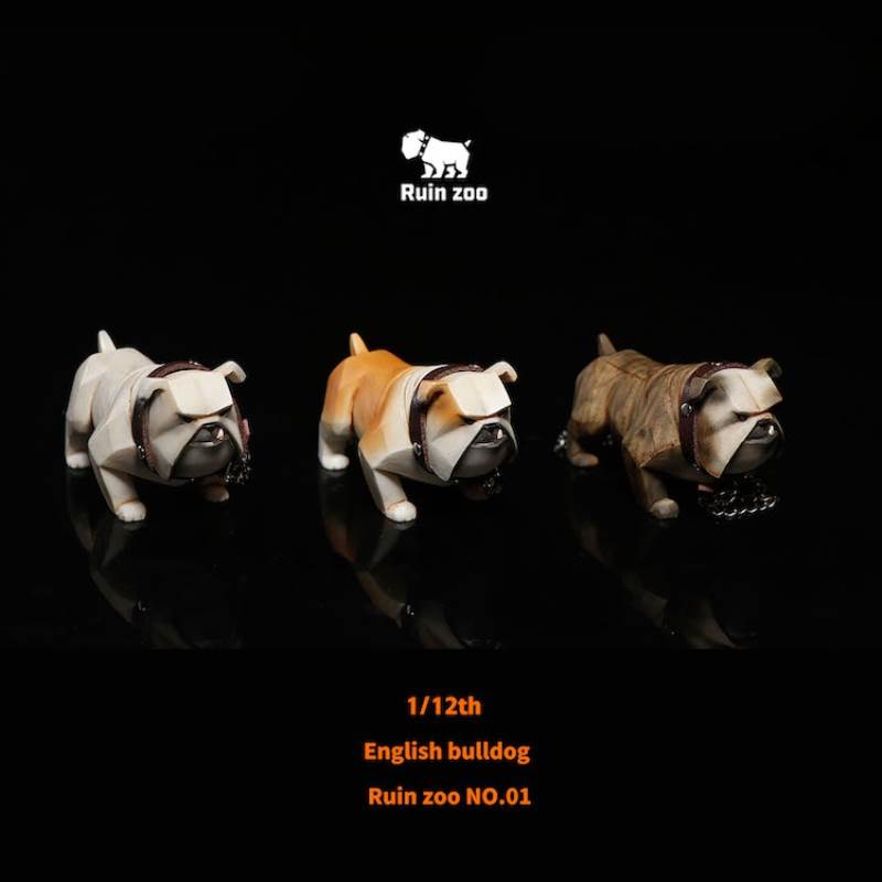 Ruin English Puppy Figure 1/12