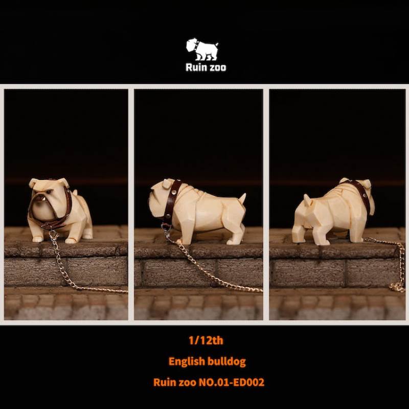 Ruin English Puppy Figure 1/12