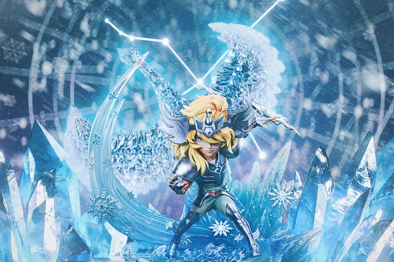 Hyoga / Shiryu – Saint Seiya