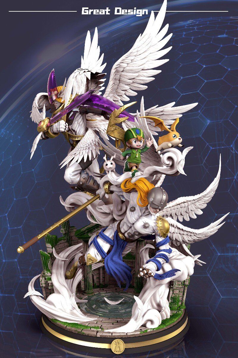 Digimon Angel Beast Resonance Series GK Statue
