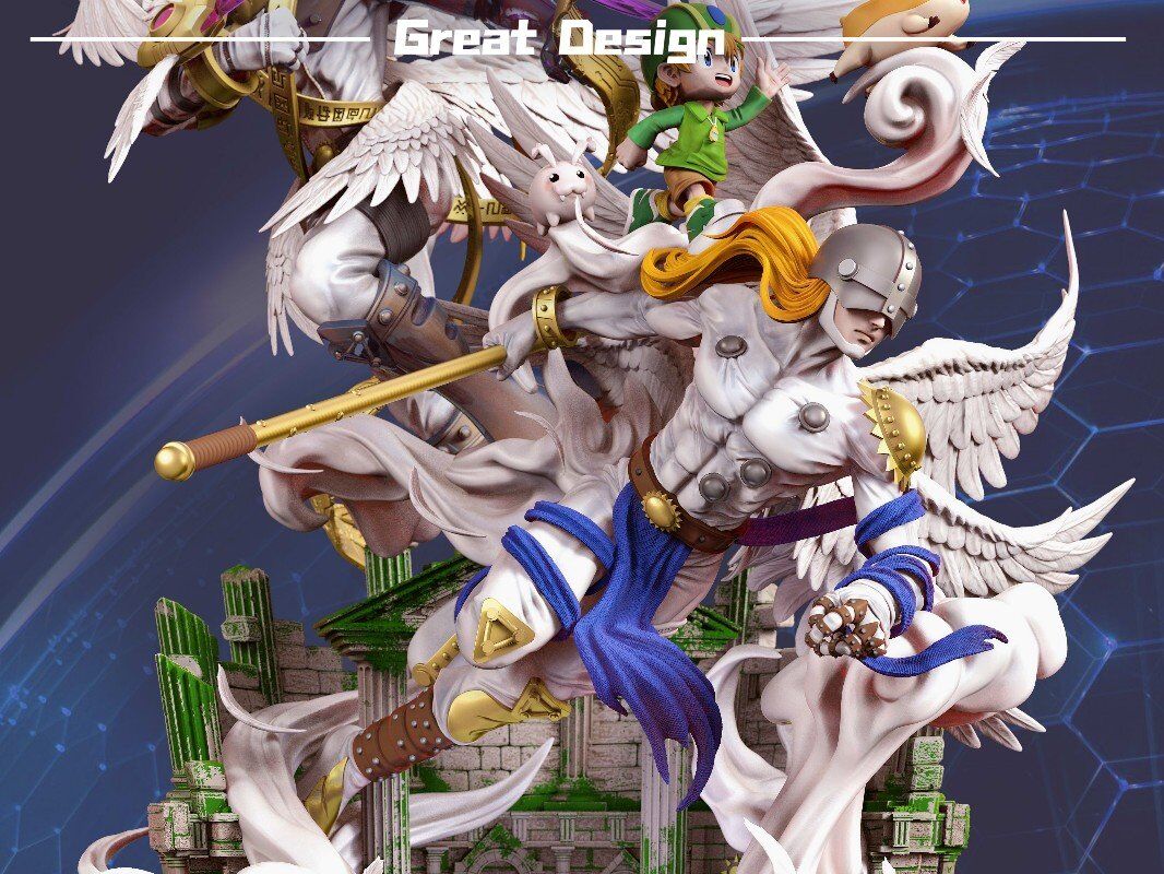 Digimon Angel Beast Resonance Series GK Statue