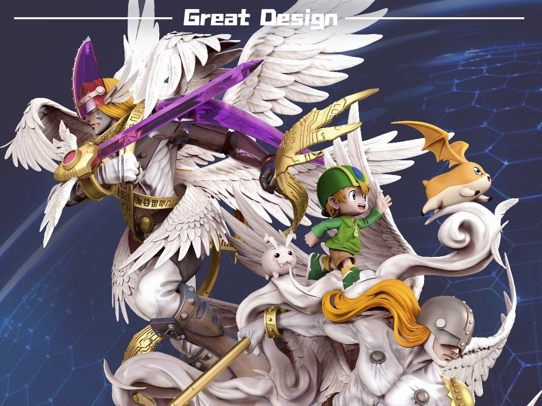 Digimon Angel Beast Resonance Series GK Statue