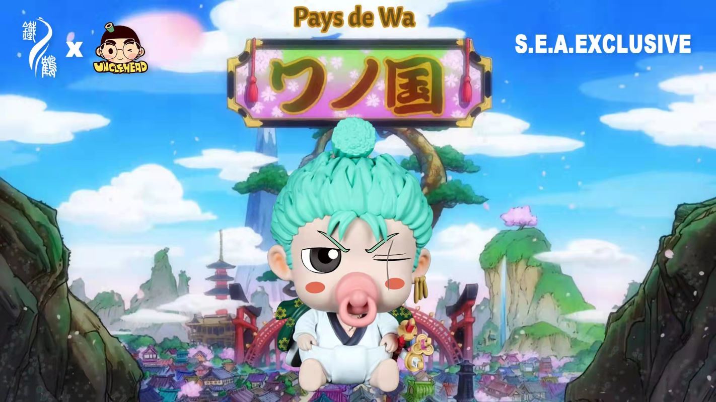 One Piece Wano A Set - Pacifier Series UncleHead