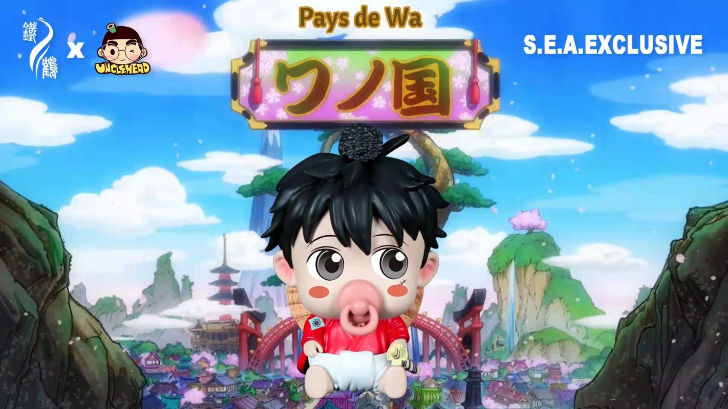 One Piece Wano A Set - Pacifier Series UncleHead