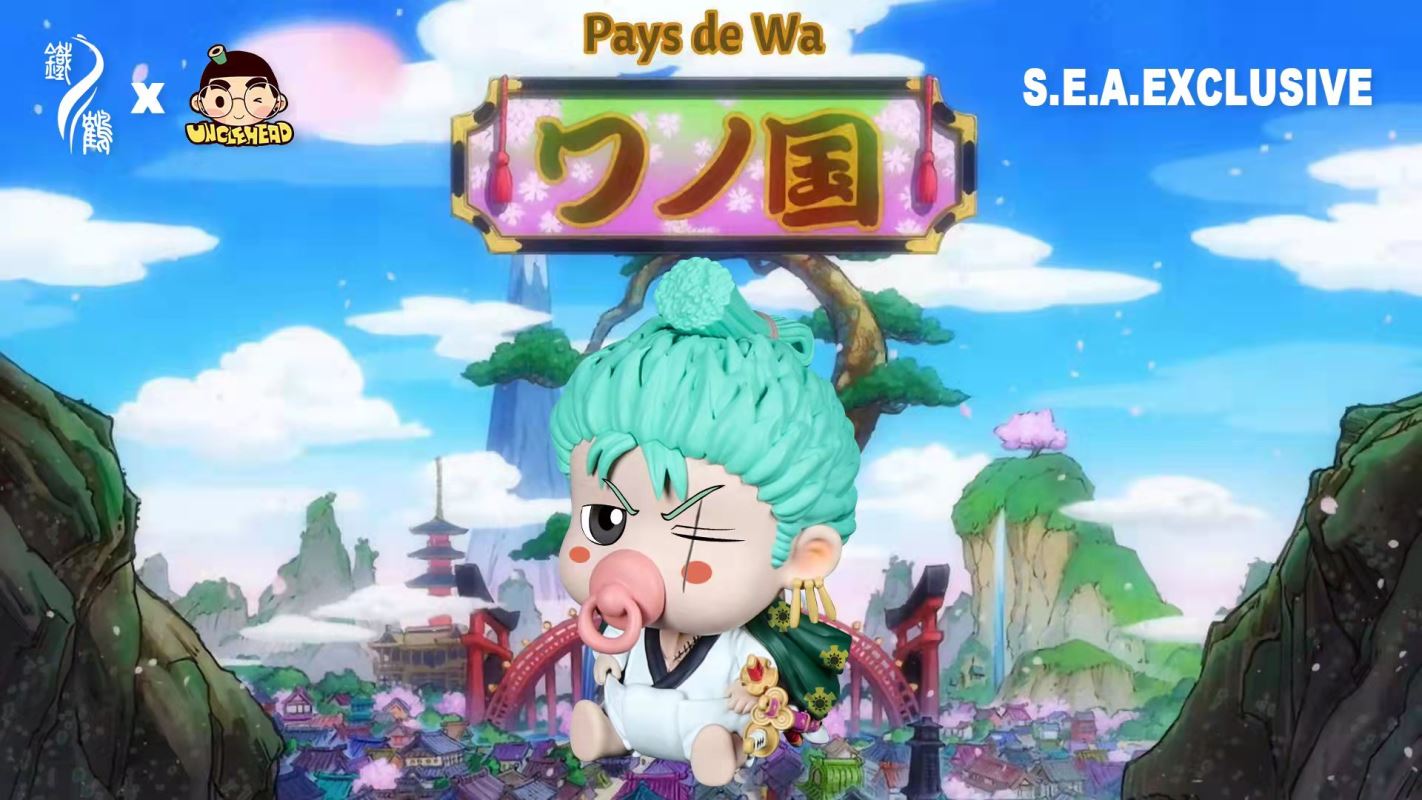 One Piece Wano A Set - Pacifier Series UncleHead