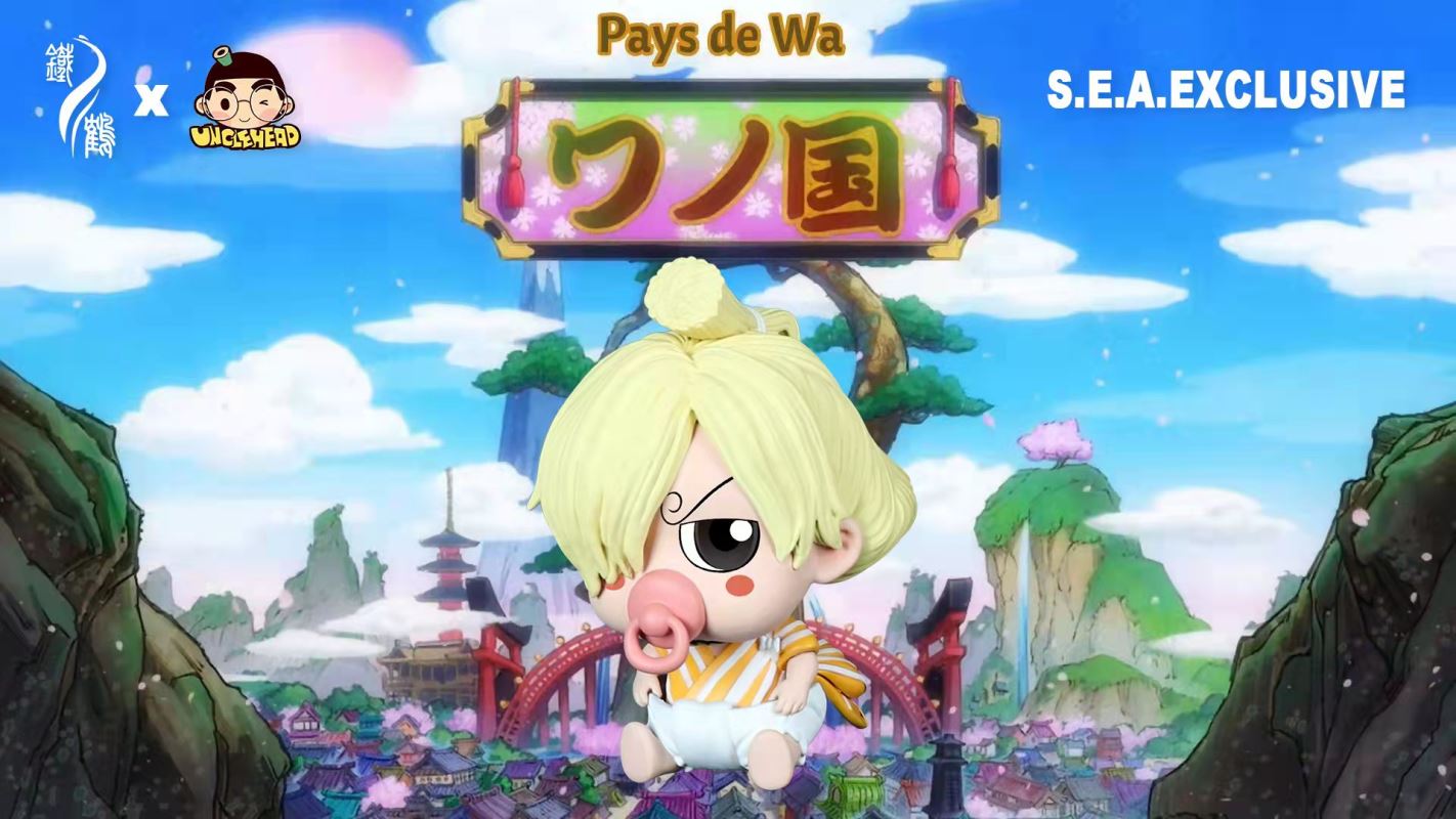 One Piece Wano A Set - Pacifier Series UncleHead