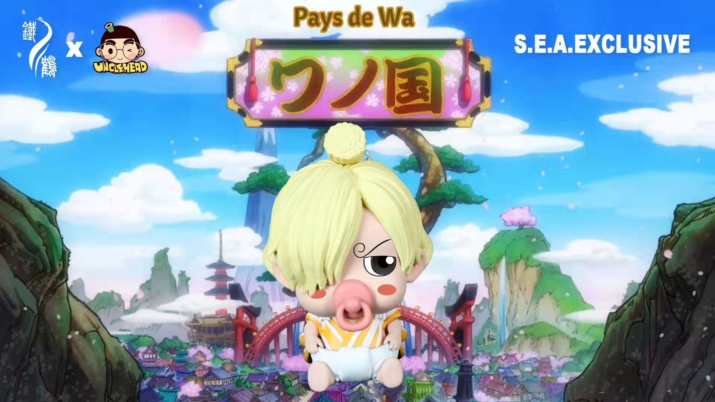 One Piece Wano A Set - Pacifier Series UncleHead
