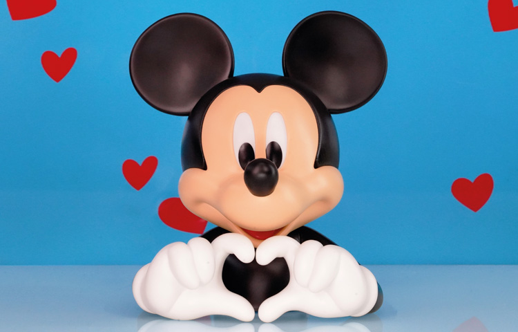Disney-Bixin Mickey Minnie Half Bust