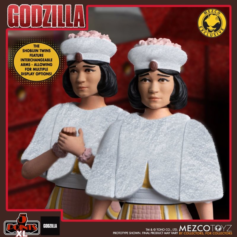 Mothra vs. Godzilla (1964): Mothra and Shobijin Twins Boxed Set