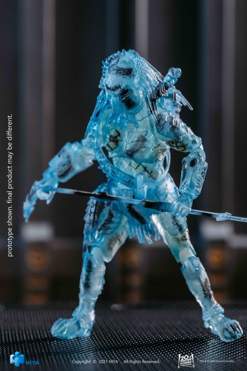 Extreme Mini Series 1/18 Alien vs. Predator 2 Translucent Lone Wolf Iron-Blooded