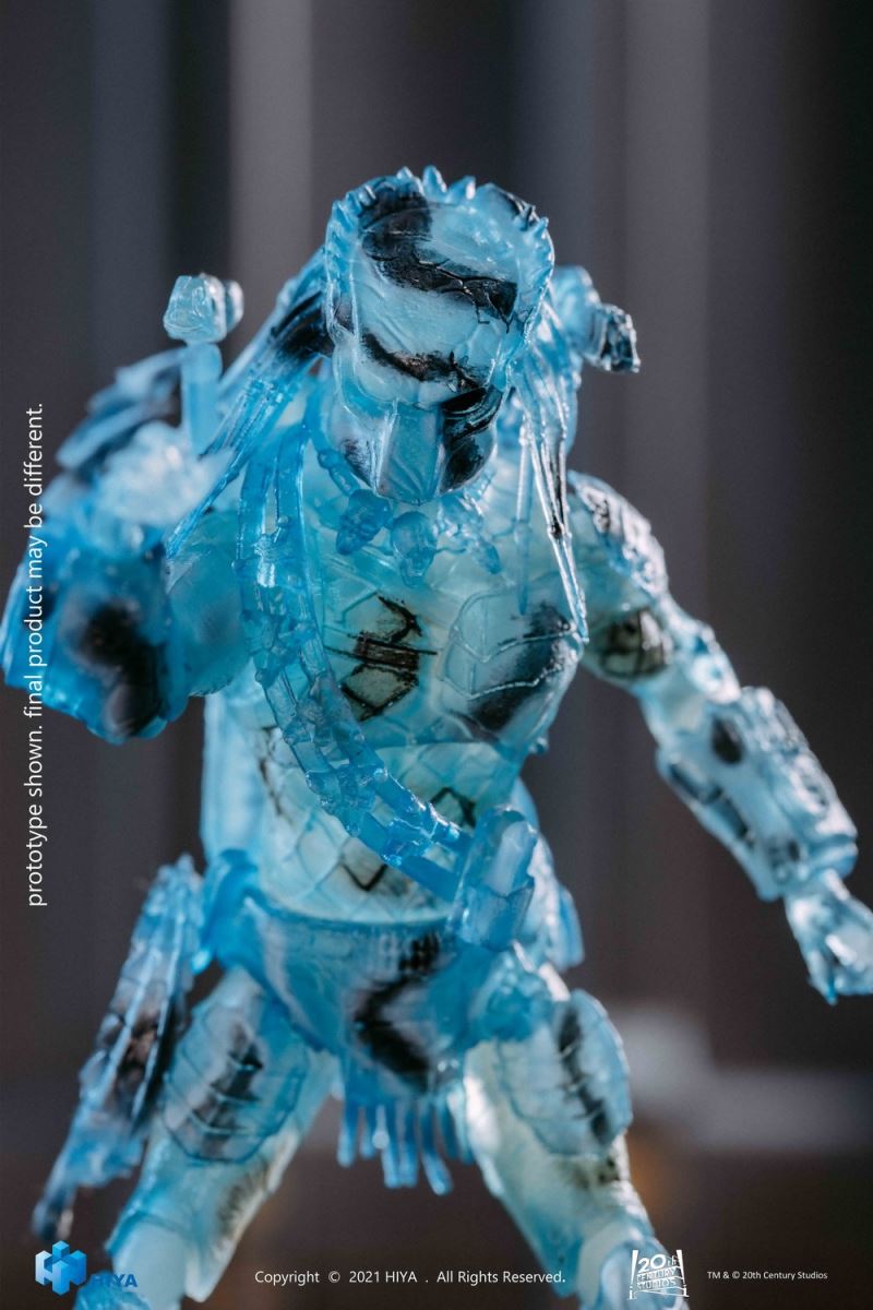Extreme Mini Series 1/18 Alien vs. Predator 2 Translucent Lone Wolf Iron-Blooded