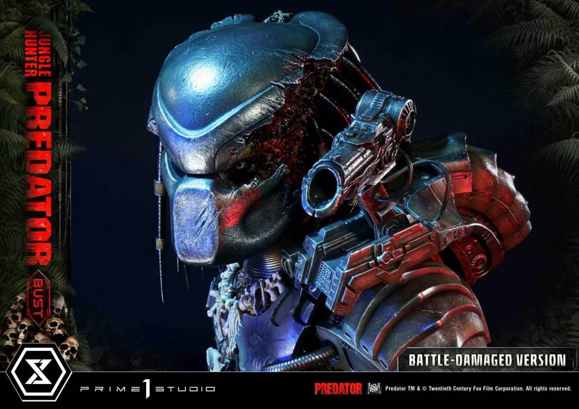 Predator (Film) Jungle Hunter Predator Battle-Damaged
