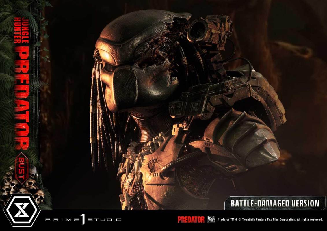 Predator (Film) Jungle Hunter Predator Battle-Damaged