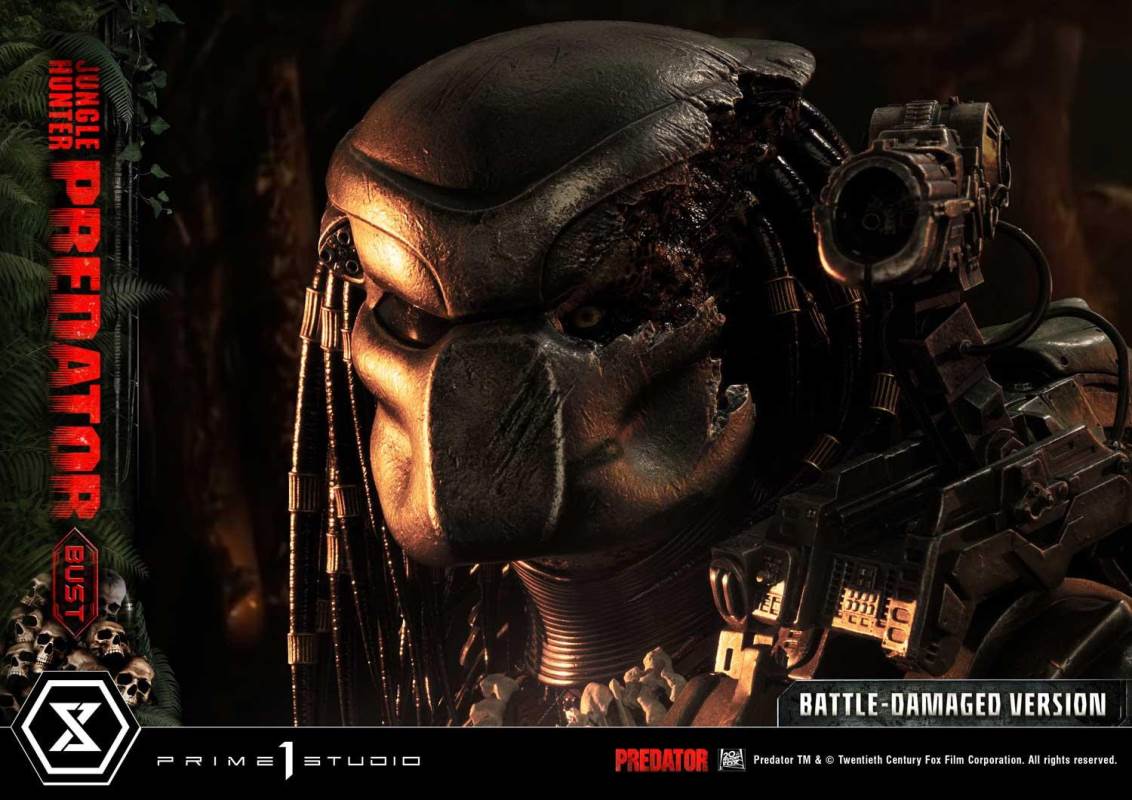 Predator (Film) Jungle Hunter Predator Battle-Damaged
