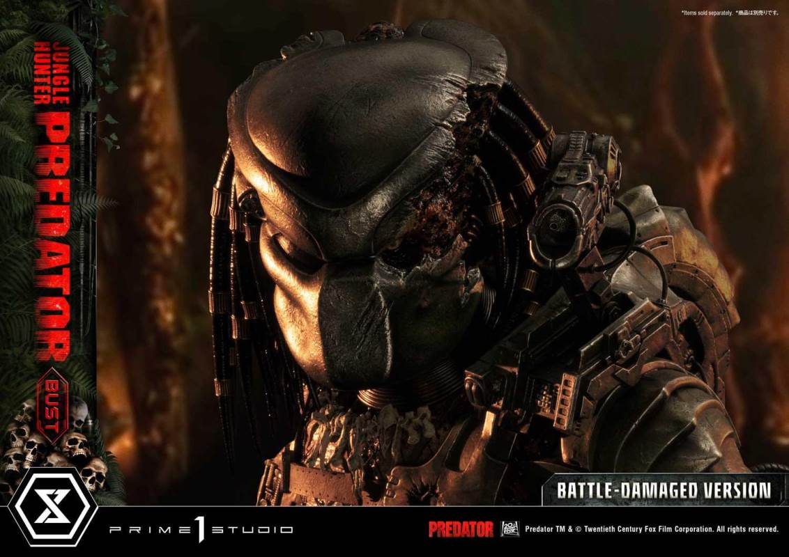 Predator (Film) Jungle Hunter Predator Battle-Damaged