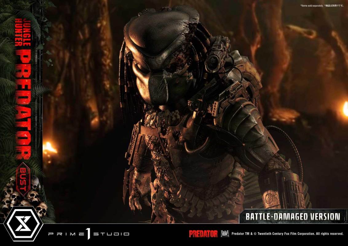 Predator (Film) Jungle Hunter Predator Battle-Damaged