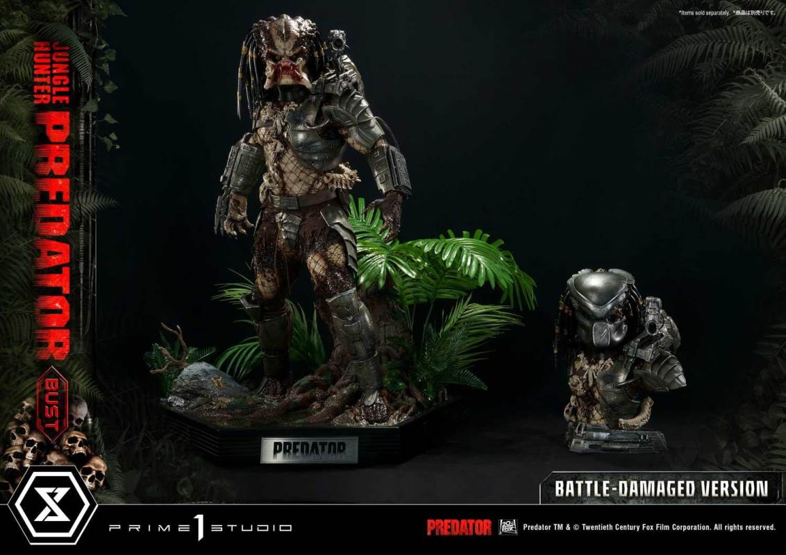 Predator (Film) Jungle Hunter Predator Battle-Damaged