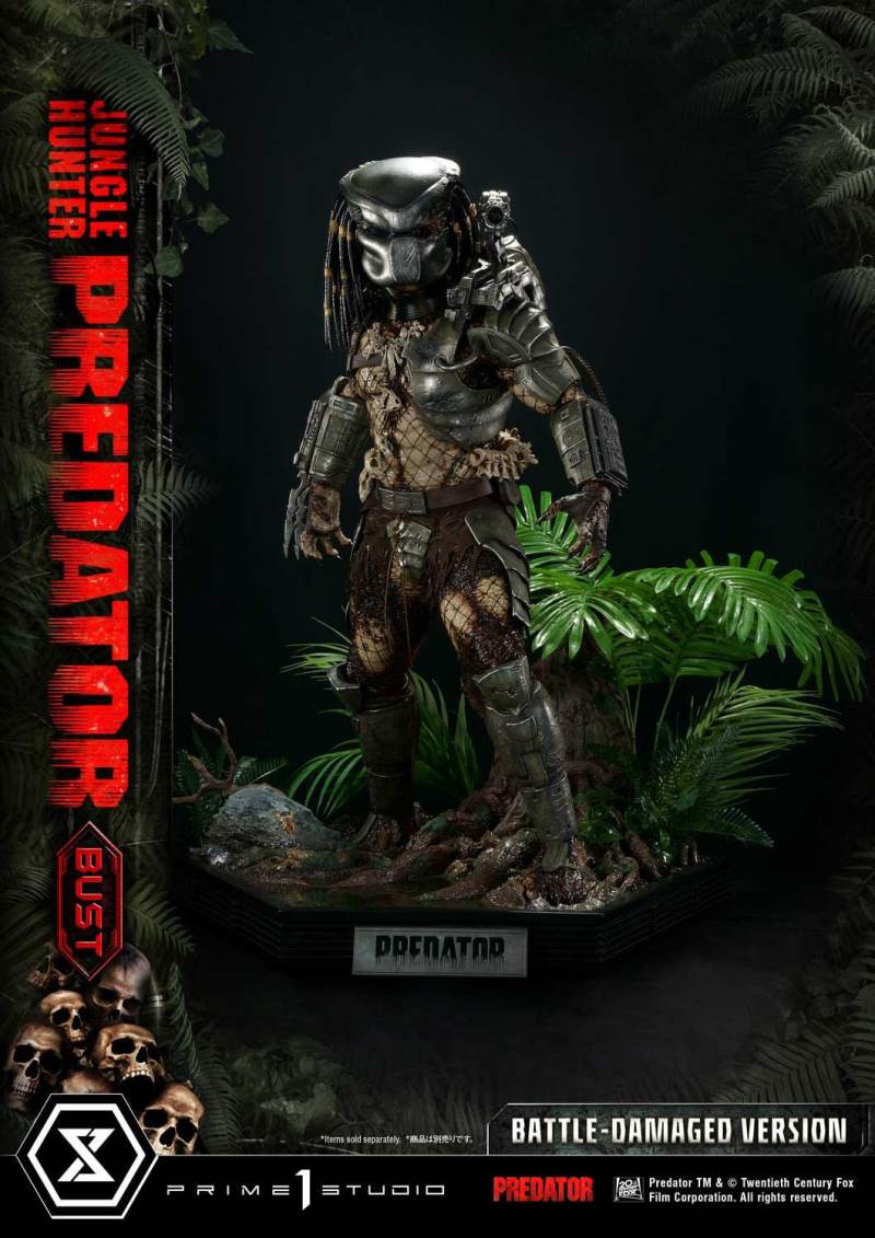 Predator (Film) Jungle Hunter Predator Battle-Damaged