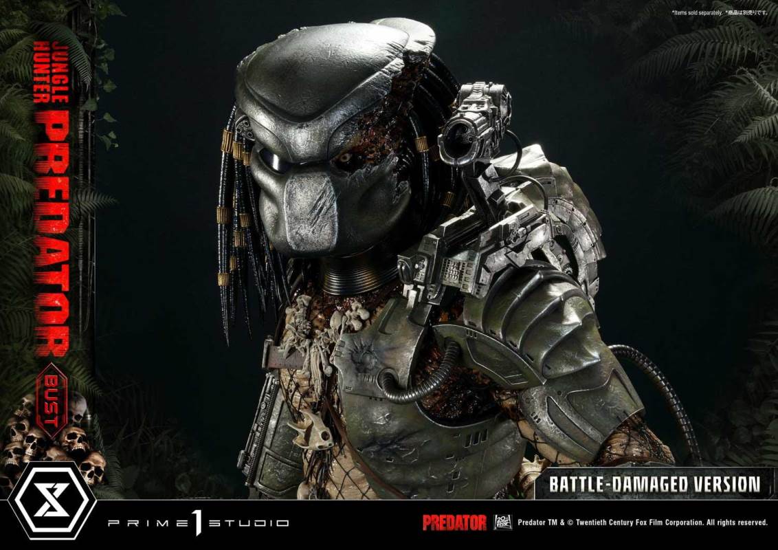Predator (Film) Jungle Hunter Predator Battle-Damaged
