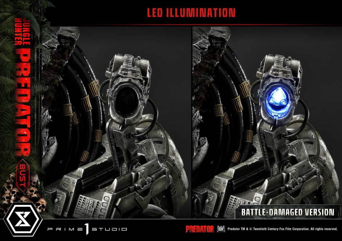 Predator (Film) Jungle Hunter Predator Battle-Damaged