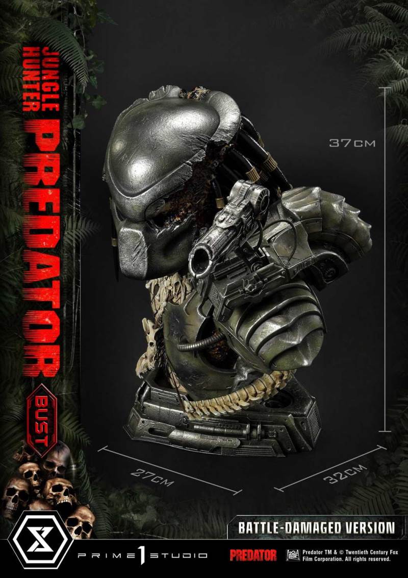 Predator (Film) Jungle Hunter Predator Battle-Damaged