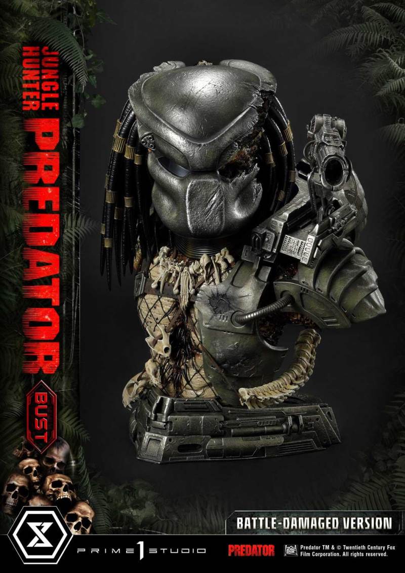 Predator (Film) Jungle Hunter Predator Battle-Damaged